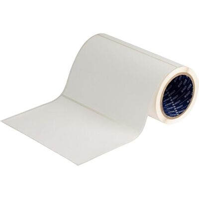 Brady, Etikettenrolle, J40-321-7425J, Polypropylen, Weiss, matt, 203.20 x 133.35 mm, permanent (100 E.) (209.55 mm) Brady, Etikettenrolle, J40-321-7425J, Polypropylen, Weiss, matt, 203.20 x 133.35 mm, permanent (100 E.) (209.55 mm)
