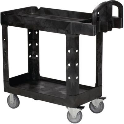 Rubbermaid, Transportwagen, Allzweck-Tischwagen aus Kunststoff (227 kg, 2) Rubbermaid, Transportwagen, Allzweck-Tischwagen aus Kunststoff (227 kg, 2)