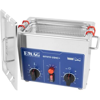 Emag Emmi-20HC Plus, Ultraschallreiniger, Silber Emag Emmi-20HC Plus, Ultraschallreiniger, Silber