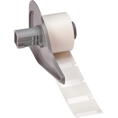 Brady, Etikettenrolle, M7-19-642, Polyvinylfluorid, Weiss/Transparent, 25,4 x 9,53(25,4)mm, permanent, für Kabeldurc (33.32 mm) Brady, Etikettenrolle, M7-19-642, Polyvinylfluorid, Weiss/Transparent, 25,4 x 9,53(25,4)mm, permanent, für Kabeldurc (33.32 mm)
