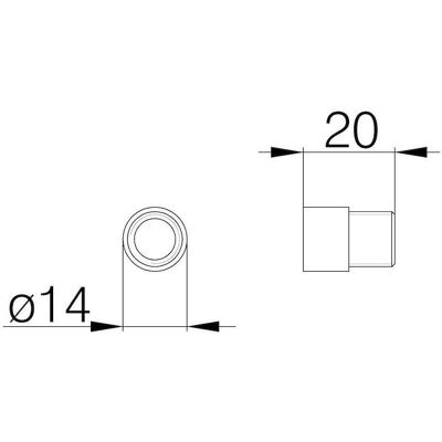 Magni, Türspion, DENI Verlängerung für 14 mm Türspion (Mechanisch) Magni, Türspion, DENI Verlängerung für 14 mm Türspion (Mechanisch)