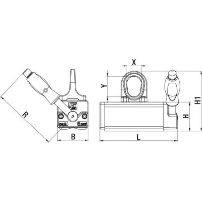 Magni, Magnet, Lasthebemagnet FX-150 FLAIG Magni, Magnet, Lasthebemagnet FX-150 FLAIG
