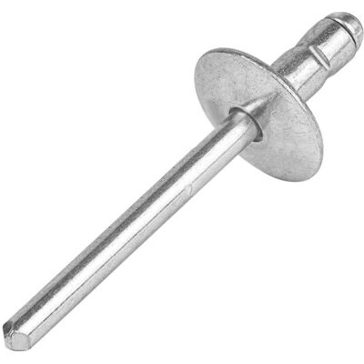 Gesipa, Nieten, Poly Grip Mehrbereichsniet Grossflachkopf 4.0x17/12 Alu mit Edelstahldorn Gesipa, Nieten, Poly Grip Mehrbereichsniet Grossflachkopf 4.0x17/12 Alu mit Edelstahldorn