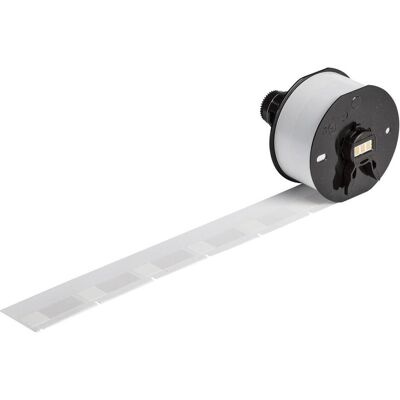 Brady, Etikettenrolle, A62-11-417, Vinyl, Weiss/Transparent, matt, 12.70 x 12.70(38.10) mm, selbstlaminierend, perma (33.32 mm) Brady, Etikettenrolle, A62-11-417, Vinyl, Weiss/Transparent, matt, 12.70 x 12.70(38.10) mm, selbstlaminierend, perma (33.32 mm)