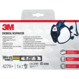 3M Atemschutzmaske, Atemschutzmaske (ABEK1, ABEK1P3, 1x) 3M Atemschutzmaske, Atemschutzmaske (ABEK1, ABEK1P3, 1x)