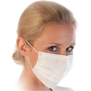 Hygostar, Atemschutzmaske, PP-Mundschutz TYP II, 3-lagig, weiss Masse: 175 x 90 mm, aus Polypropylen-Vlies, mit Gummibändern (Typ II, 50x) Hygostar, Atemschutzmaske, PP-Mundschutz TYP II, 3-lagig, weiss Masse: 175 x 90 mm, aus Polypropylen-Vlies, mit Gummibändern (Typ II, 50x)