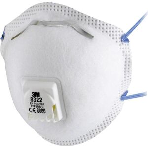 3M Atemschutzmaske, Feinstaubmaske mit Ventil FFP2 (FFP2, 10x) 3M Atemschutzmaske, Feinstaubmaske mit Ventil FFP2 (FFP2, 10x)