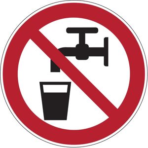 Brady, Sicherheitskennzeichnung, PIC 204-DIA 100-B7527, Verbotsschilder - Kein Trinkwasser Brady, Sicherheitskennzeichnung, PIC 204-DIA 100-B7527, Verbotsschilder - Kein Trinkwasser