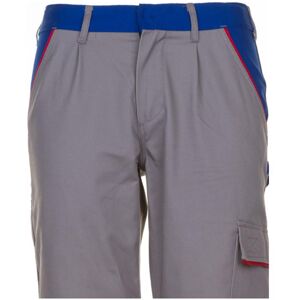 Planam, Arbeitshose, Bundhose zink/kornblumenblau/rot 52 54 (54) Planam, Arbeitshose, Bundhose zink/kornblumenblau/rot 52 54 (54)