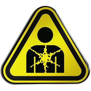 Brady, Sicherheitskennzeichnung, ISO Sicherheitsschild - Warnung gesundheitsgefährdende Stoffe oder Gemischen (W071), Alumin Brady, Sicherheitskennzeichnung, ISO Sicherheitsschild - Warnung gesundheitsgefährdende Stoffe oder Gemischen (W071), Alumin
