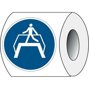 Brady, Sicherheitskennzeichnung, ISO 7010 PIC M023 B-7541 ISO Sicherheitskennzeichnung - Übergang benutzen Laminierter Pol Brady, Sicherheitskennzeichnung, ISO 7010 PIC M023 B-7541 ISO Sicherheitskennzeichnung - Übergang benutzen Laminierter Pol