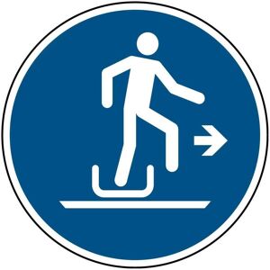 Brady, Sicherheitskennzeichnung, ISO Sicherheitskennzeichnung - Rechts aus Rodelschlitten aussteigen Brady, Sicherheitskennzeichnung, ISO Sicherheitskennzeichnung - Rechts aus Rodelschlitten aussteigen