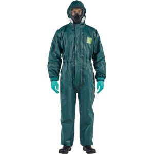 Ansell, Schutzanzug + Arbeitsoverall, Schutzoverall Typ 3/4/5 AlphaTec 4000, grün, Unisex-Grösse: 3XL (3XL) Ansell, Schutzanzug + Arbeitsoverall, Schutzoverall Typ 3/4/5 AlphaTec 4000, grün, Unisex-Grösse: 3XL (3XL)