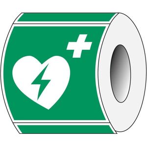 Brady, Sicherheitskennzeichnung, ISO 7010 PIC E010 B-7541 ISO Sicherheitskennzeichnung - Defibrillator Laminierter Polyest Brady, Sicherheitskennzeichnung, ISO 7010 PIC E010 B-7541 ISO Sicherheitskennzeichnung - Defibrillator Laminierter Polyest