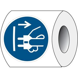 Brady, Sicherheitskennzeichnung, ISO 7010 PIC M006 B-7541 ISO Sicherheitskennzeichnung - Vor Öffnen Netzstecker ziehen Lam Brady, Sicherheitskennzeichnung, ISO 7010 PIC M006 B-7541 ISO Sicherheitskennzeichnung - Vor Öffnen Netzstecker ziehen Lam