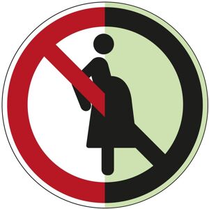 Brady, Sicherheitskennzeichnung, ISO-Sicherheitsschild - Nicht für Schwangere Brady, Sicherheitskennzeichnung, ISO-Sicherheitsschild - Nicht für Schwangere