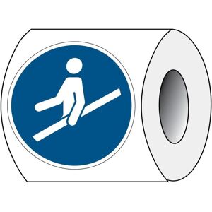 Brady, Sicherheitskennzeichnung, ISO 7010 PIC M012 B-7541 ISO Sicherheitskennzeichnung - Handlauf benutzen Laminierter Pol Brady, Sicherheitskennzeichnung, ISO 7010 PIC M012 B-7541 ISO Sicherheitskennzeichnung - Handlauf benutzen Laminierter Pol