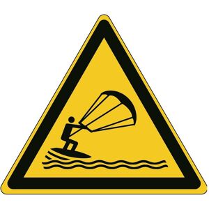 Brady, Sicherheitskennzeichnung, ISO-Sicherheitsschild - Warnung vor Kitesurfern Brady, Sicherheitskennzeichnung, ISO-Sicherheitsschild - Warnung vor Kitesurfern