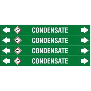 Brady, Sicherheitskennzeichnung, ASME - Rohrmarkierer - Condensate Brady, Sicherheitskennzeichnung, ASME - Rohrmarkierer - Condensate