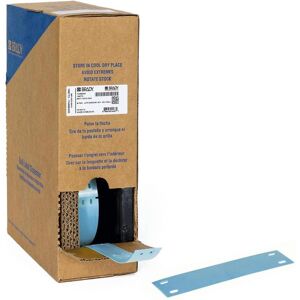 Brady, Sicherheitskennzeichnung, BM-15x75-7643-BL, Heatex Schilder, Blau, matt, 15.00 x 75.00 mm, nicht klebend, Grossrolle (2 Brady, Sicherheitskennzeichnung, BM-15x75-7643-BL, Heatex Schilder, Blau, matt, 15.00 x 75.00 mm, nicht klebend, Grossrolle (2