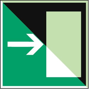 Brady, Sicherheitskennzeichnung, E/X375/NT-ALU-PHOLUMC-150x150/1-B, Langnachleuchtende Sicherheitsschilder Brady, Sicherheitskennzeichnung, E/X375/NT-ALU-PHOLUMC-150x150/1-B, Langnachleuchtende Sicherheitsschilder