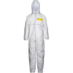 Magni, Schutzanzug + Arbeitsoverall, Cover Base Premium Chemieschutzoverall (SMS) SMS-1, weiss/blau, Gr. M (M) Magni, Schutzanzug + Arbeitsoverall, Cover Base Premium Chemieschutzoverall (SMS) SMS-1, weiss/blau, Gr. M (M)