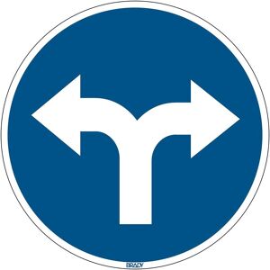Brady, Sicherheitskennzeichnung, Floor Sign Go left and right Brady, Sicherheitskennzeichnung, Floor Sign Go left and right