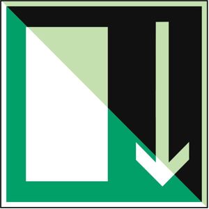 Brady, Sicherheitskennzeichnung, E/X376/NT-ALU-PHOLUMC-150x150/1-B, Langnachleuchtende Sicherheitsschilder Brady, Sicherheitskennzeichnung, E/X376/NT-ALU-PHOLUMC-150x150/1-B, Langnachleuchtende Sicherheitsschilder