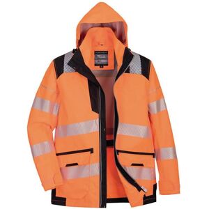 Portwest, Arbeitsjacke, Warnschutzjacke 5-in-1 mit 10 Taschen Orange 4XL (4XL) Portwest, Arbeitsjacke, Warnschutzjacke 5-in-1 mit 10 Taschen Orange 4XL (4XL)