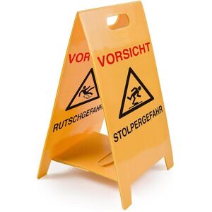 Brady, Sicherheitskennzeichnung, Standard Warnaufsteller, Polypropylen, Schwarz & Rot auf Gelb, Beschriftung: VORSICHT RUTSCH Brady, Sicherheitskennzeichnung, Standard Warnaufsteller, Polypropylen, Schwarz & Rot auf Gelb, Beschriftung: VORSICHT RUTSCH