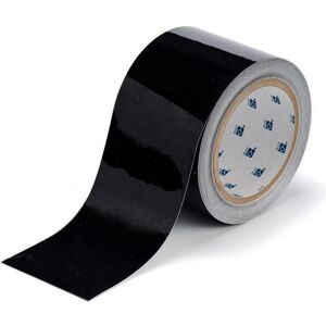 Brady, Sicherheitskennzeichnung, B-3, Bodenmarkierbänder, Vinyl, Schwarz, 76.20 mm x 30.48 m Brady, Sicherheitskennzeichnung, B-3, Bodenmarkierbänder, Vinyl, Schwarz, 76.20 mm x 30.48 m