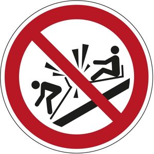 Brady, Sicherheitskennzeichnung, ISO-Sicherheitsschild - Rodelschlitten nicht rammen Brady, Sicherheitskennzeichnung, ISO-Sicherheitsschild - Rodelschlitten nicht rammen