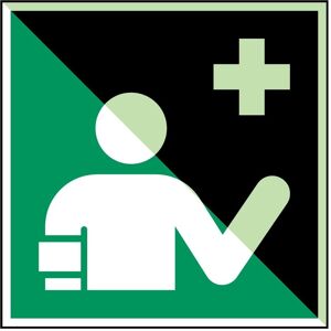 Brady, Sicherheitskennzeichnung, ISO Safety Sign - First aid Brady, Sicherheitskennzeichnung, ISO Safety Sign - First aid