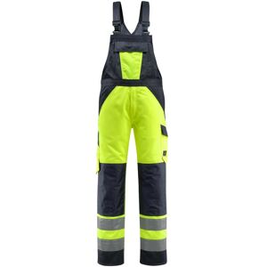 Mascot, Arbeitshose, unisex Warnschutz-Latzhose Gosford gelb, schwarzblau Grösse 50 (L) Mascot, Arbeitshose, unisex Warnschutz-Latzhose Gosford gelb, schwarzblau Grösse 50 (L)