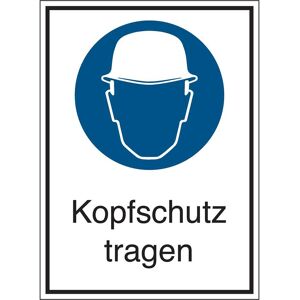 Brady, Sicherheitskennzeichnung, STD-108-131X185-B7527, Gebotsschilder - Kopfschutz tragen Brady, Sicherheitskennzeichnung, STD-108-131X185-B7527, Gebotsschilder - Kopfschutz tragen