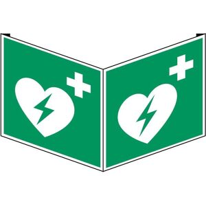 Brady, Sicherheitskennzeichnung, ISO 7010 PIC E010 B-455 ISO Sicherheitskennzeichnung - Defibrillator Polyvinylchlorid (PV Brady, Sicherheitskennzeichnung, ISO 7010 PIC E010 B-455 ISO Sicherheitskennzeichnung - Defibrillator Polyvinylchlorid (PV