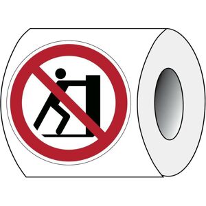 Brady, Sicherheitskennzeichnung, ISO 7010 PIC P017 B-7541 ISO Sicherheitskennzeichnung - Nicht drücken Laminierter Polyest Brady, Sicherheitskennzeichnung, ISO 7010 PIC P017 B-7541 ISO Sicherheitskennzeichnung - Nicht drücken Laminierter Polyest