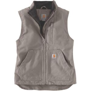 Carhartt, Damen, Westen, Sherpa Lined Mock Neck Vest Taupe Grey Gr.M, Grau, (M) Carhartt, Damen, Westen, Sherpa Lined Mock Neck Vest Taupe Grey Gr.M, Grau, (M)