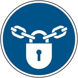 Brady, Sicherheitskennzeichnung, B-7667, ISO 7010 Bodensicherheitsschild - Verschlossen halten (M028), Laminierter Anti-Rutsc Brady, Sicherheitskennzeichnung, B-7667, ISO 7010 Bodensicherheitsschild - Verschlossen halten (M028), Laminierter Anti-Rutsc