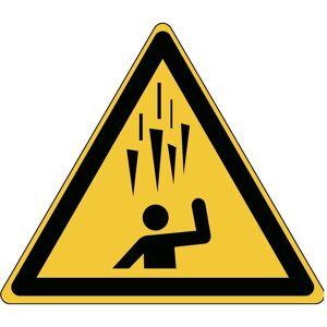 Brady, Sicherheitskennzeichnung, Warnung vor herabfallendem Eis - Sicherheitsschild - ISO7010 Brady, Sicherheitskennzeichnung, Warnung vor herabfallendem Eis - Sicherheitsschild - ISO7010