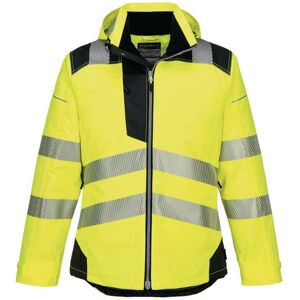 Portwest, Arbeitsjacke, Warnschutz-Regenjacke mit Kapuze gelb M (M) Portwest, Arbeitsjacke, Warnschutz-Regenjacke mit Kapuze gelb M (M)