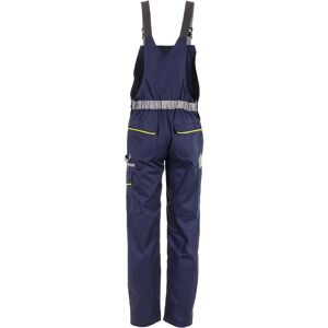 Planam, Arbeitshose, Latzhose marine/gelb/zink 56 58 (58) Planam, Arbeitshose, Latzhose marine/gelb/zink 56 58 (58)