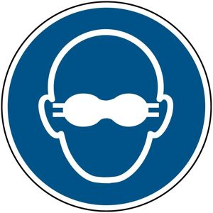 Brady, Sicherheitskennzeichnung, ISO-Sicherheitsschild - Getönte Schutzbrille tragen Brady, Sicherheitskennzeichnung, ISO-Sicherheitsschild - Getönte Schutzbrille tragen