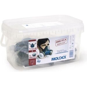 Moldex, Atemschutzmaske, Series 7000 half mask kit w filters (ABEK1P3, 1x) Moldex, Atemschutzmaske, Series 7000 half mask kit w filters (ABEK1P3, 1x)