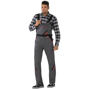 Planam, Arbeitshose, Latzhose schiefer/schwarz/rot 69 70 (70) Planam, Arbeitshose, Latzhose schiefer/schwarz/rot 69 70 (70)