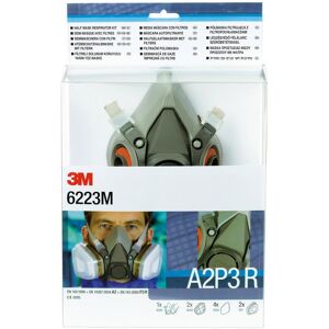 3M Atemschutzmaske, Atemschutz Halbmasken-Set A2 P (A2P3 R, 1x) 3M Atemschutzmaske, Atemschutz Halbmasken-Set A2 P (A2P3 R, 1x)