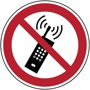 Brady, Sicherheitskennzeichnung, ISO 7010 PIC P013 B-7538 ISO Sicherheitskennzeichnung - Mobilfunk verboten Laminierter An Brady, Sicherheitskennzeichnung, ISO 7010 PIC P013 B-7538 ISO Sicherheitskennzeichnung - Mobilfunk verboten Laminierter An