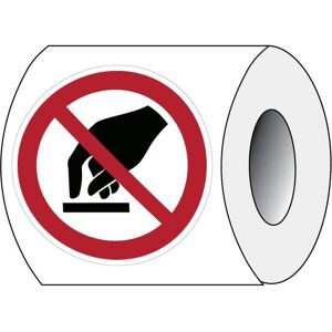 Brady, Sicherheitskennzeichnung, ISO 7010 PIC P010 B-7541 ISO Sicherheitskennzeichnung - Berühren verboten Laminierter Pol Brady, Sicherheitskennzeichnung, ISO 7010 PIC P010 B-7541 ISO Sicherheitskennzeichnung - Berühren verboten Laminierter Pol