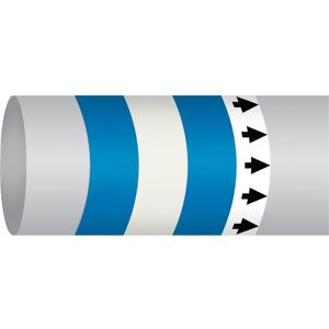Brady, Sicherheitskennzeichnung, B-7541, ISO 14726 IMO Rohrmarkierer - Chilled Water (als Wärmeträger verwendetes Wasser, zum Brady, Sicherheitskennzeichnung, B-7541, ISO 14726 IMO Rohrmarkierer - Chilled Water (als Wärmeträger verwendetes Wasser, zum