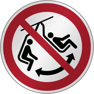 Brady, Sicherheitskennzeichnung, P/P038/NT/RFL-DIA395-1, ISO Sicherheitsschild - Schaukeln im Sessel verboten, Laminierter Po Brady, Sicherheitskennzeichnung, P/P038/NT/RFL-DIA395-1, ISO Sicherheitsschild - Schaukeln im Sessel verboten, Laminierter Po